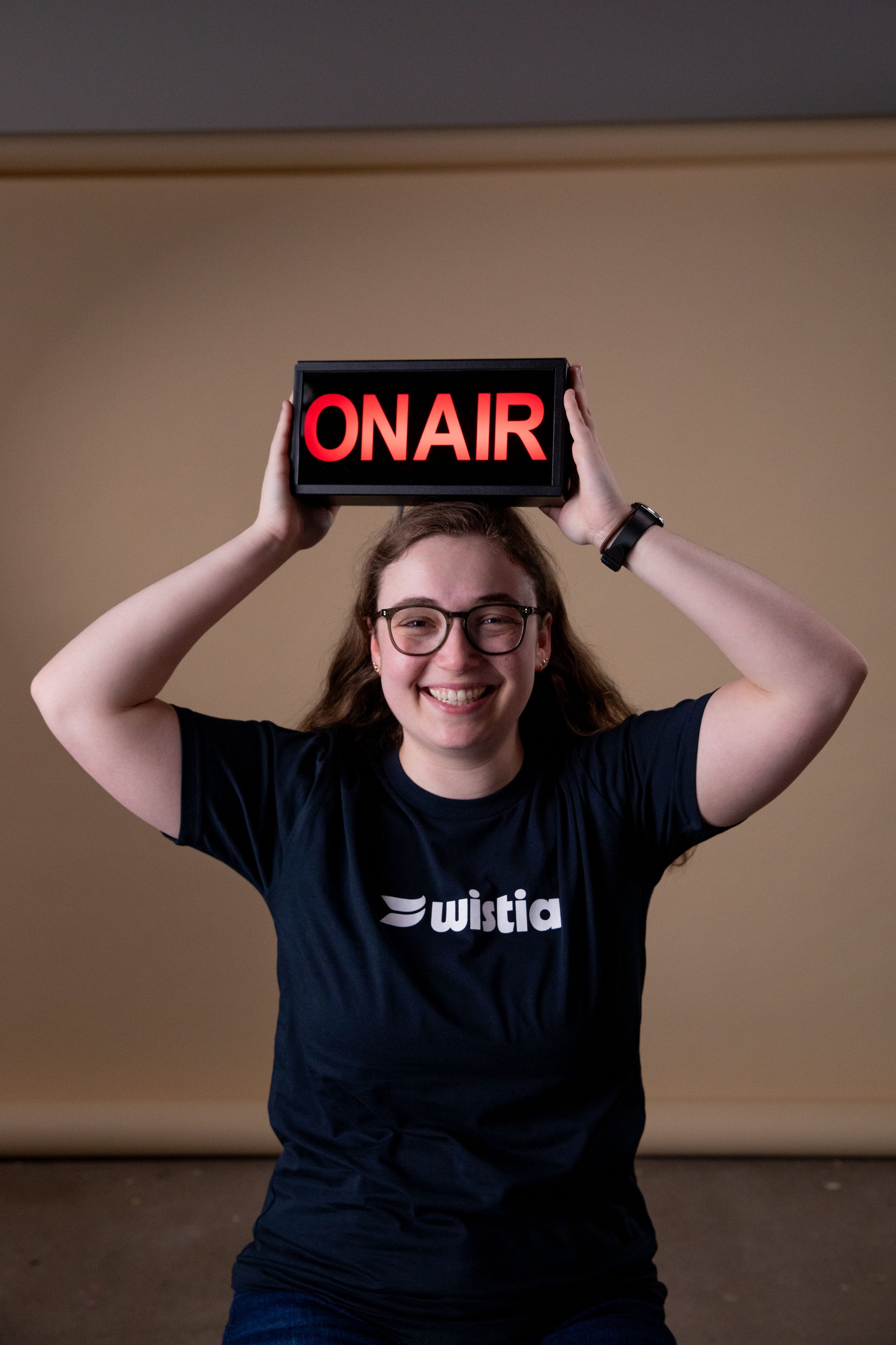 Wistia Logo Navy Tee